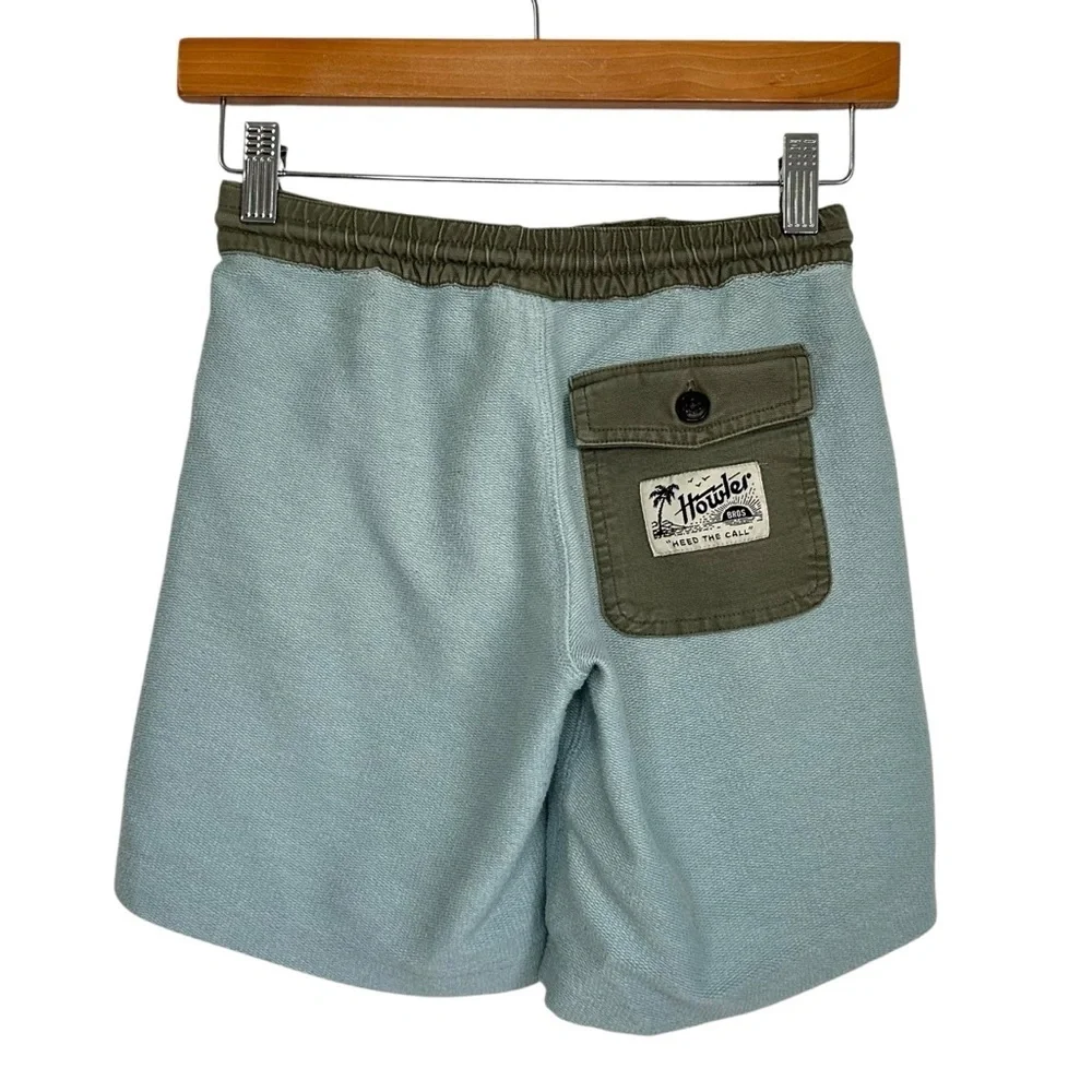 Howler Brothers Boys Tranquilo Chill Shorts Terry Size Small Sea Foam Green